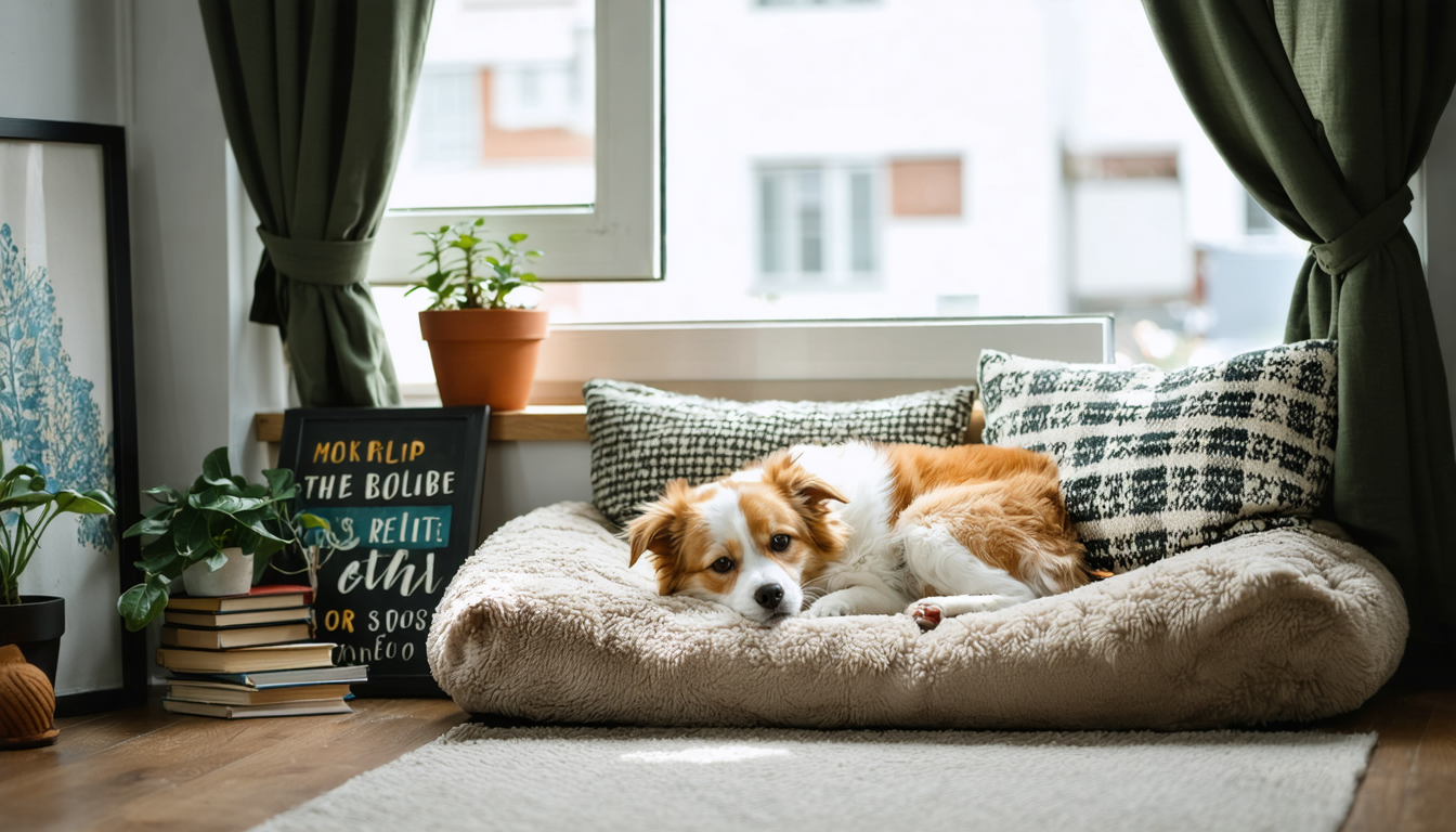 découvrez comment aménager un coin sommeil confortable pour votre animal de compagnie, même dans un petit espace. des astuces pratiques et des idées décoratives pour garantir le bien-être de votre fidèle compagnon tout en optimisant votre intérieur.