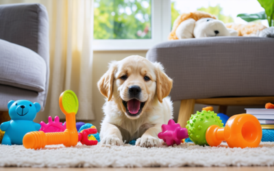 Comment occuper un chiot avec des jeux adaptés pour son développement