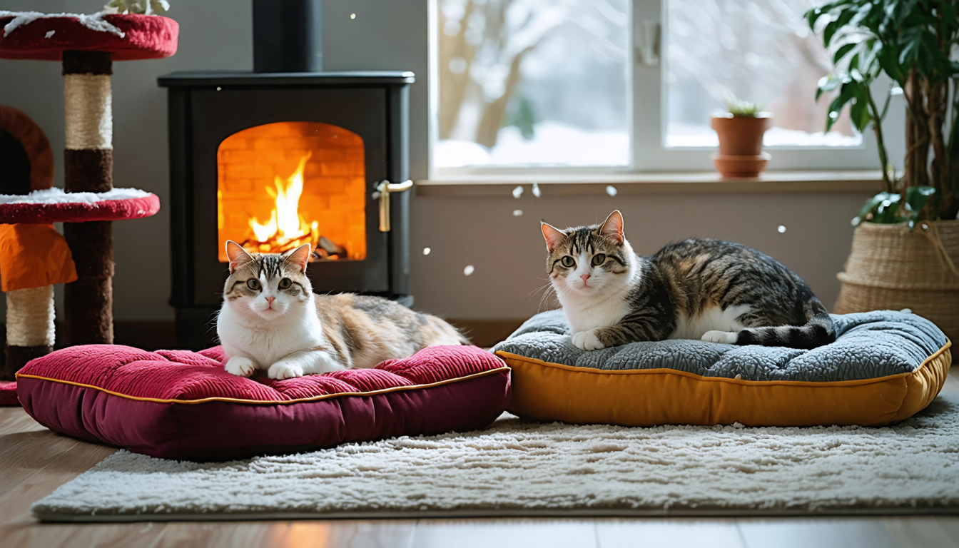 découvrez nos coussins chauffants pour chats, conçus pour offrir un confort inégalé à votre compagnon félin durant les froides journées d'hiver. offrez-lui chaleur et douceur pour des moments de détente inoubliables.