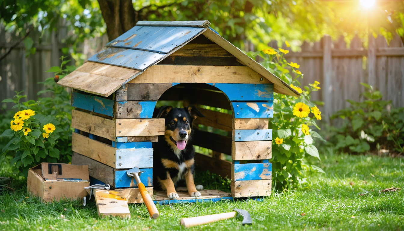 apprenez à fabriquer une niche pour chien en utilisant des matériaux recyclés grâce à notre guide diy. économique et respectueux de l'environnement, ce projet pratique vous permettra de créer un espace confortable et stylé pour votre fidèle compagnon. suivez nos étapes simples et inspirez-vous de nos conseils pour un résultat adapté à vos besoins.