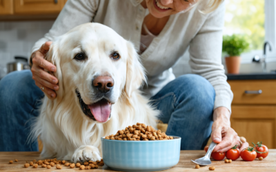 Les bienfaits de la nourriture humide pour les chiens seniors