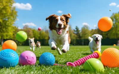 Les meilleurs jouets à lancer pour stimuler les chiens actifs et sportifs