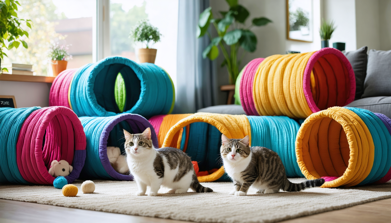 découvrez comment les roues et tunnels pour chats peuvent enrichir la vie de votre compagnon félin. apprenez les avantages de ces accessoires ludiques et stimulants qui favorisent l'exercice, la curiosité et le bien-être de votre chat.