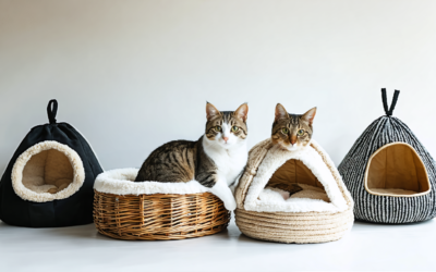 Top 5 des paniers douillets pour chats exigeants